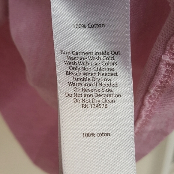 XL [M] 100% COTTON PINK VINEYARD VINES HOODIE TOP - Picture 10 of 13